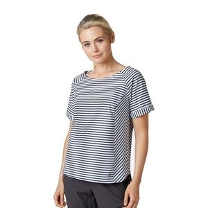 NWT Helly Hansen Women’s Thalia T-Shirt Navy Stripe Small